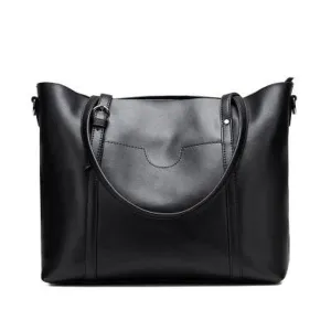 <bold>Tote / Crossbody Bag  <br>Genuine-Leather