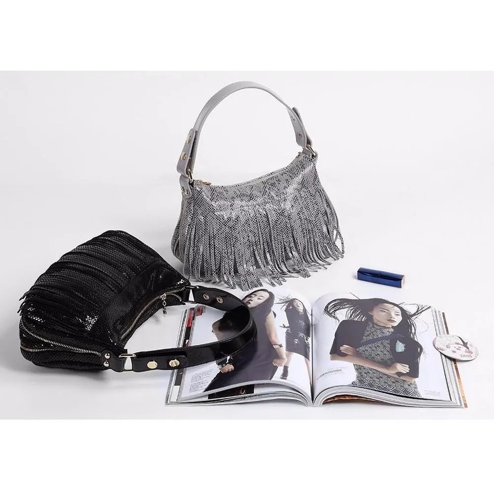 <bold>Tote / Crossbody Bag  <br>Genuine-Leather