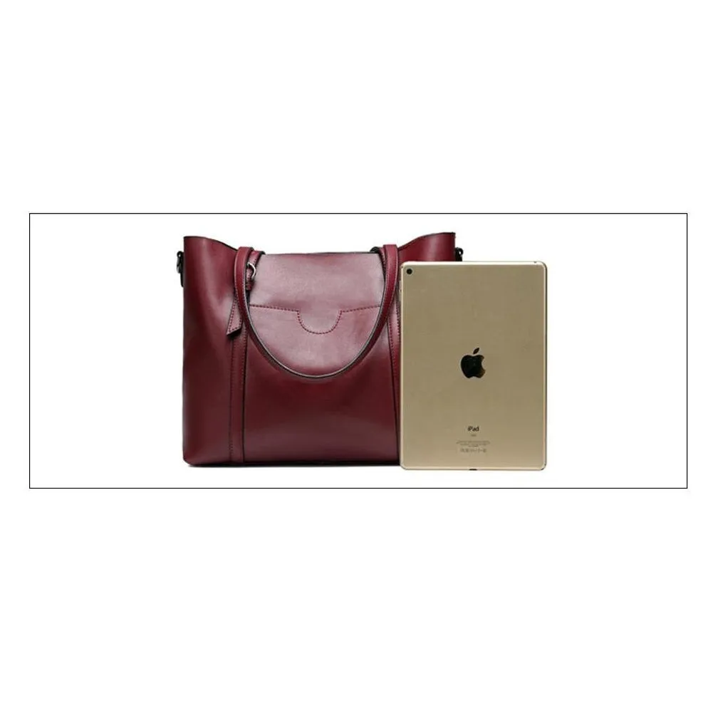<bold>Tote / Crossbody Bag  <br>Genuine-Leather
