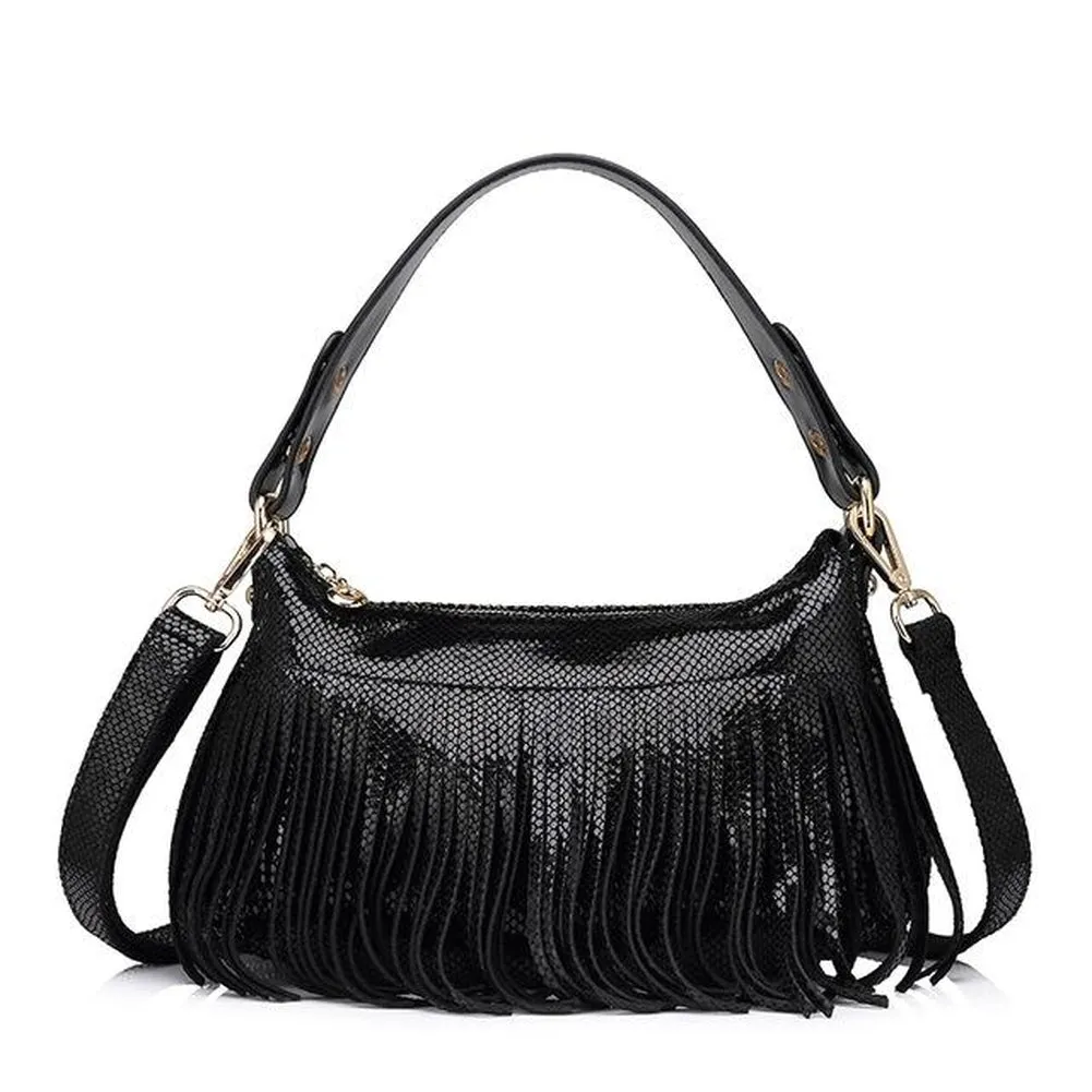 <bold>Tote / Crossbody Bag  <br>Genuine-Leather