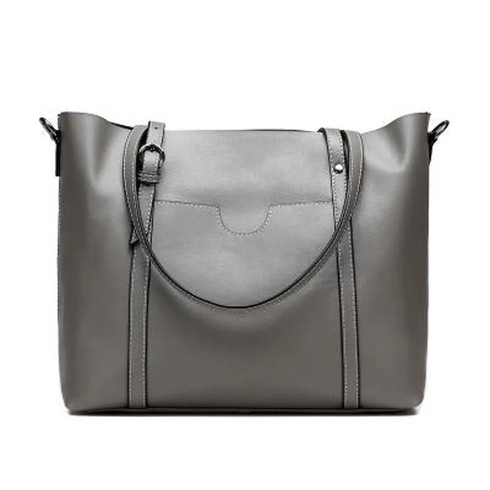 <bold>Tote / Crossbody Bag  <br>Genuine-Leather