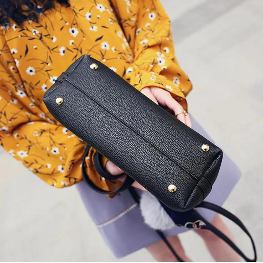 <bold>Tote / Crossbody Bag <br>Vegan-Leather