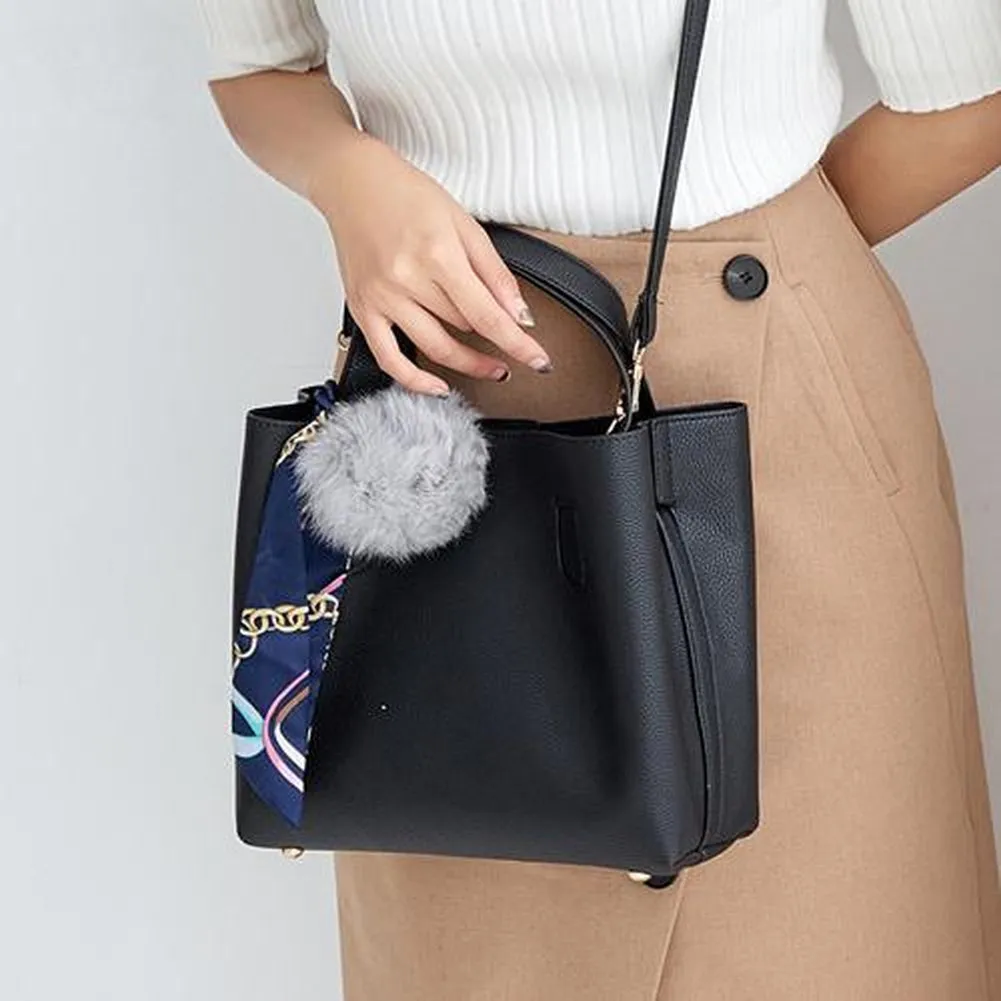 <bold>Tote / Crossbody Bag <br>Vegan-Leather