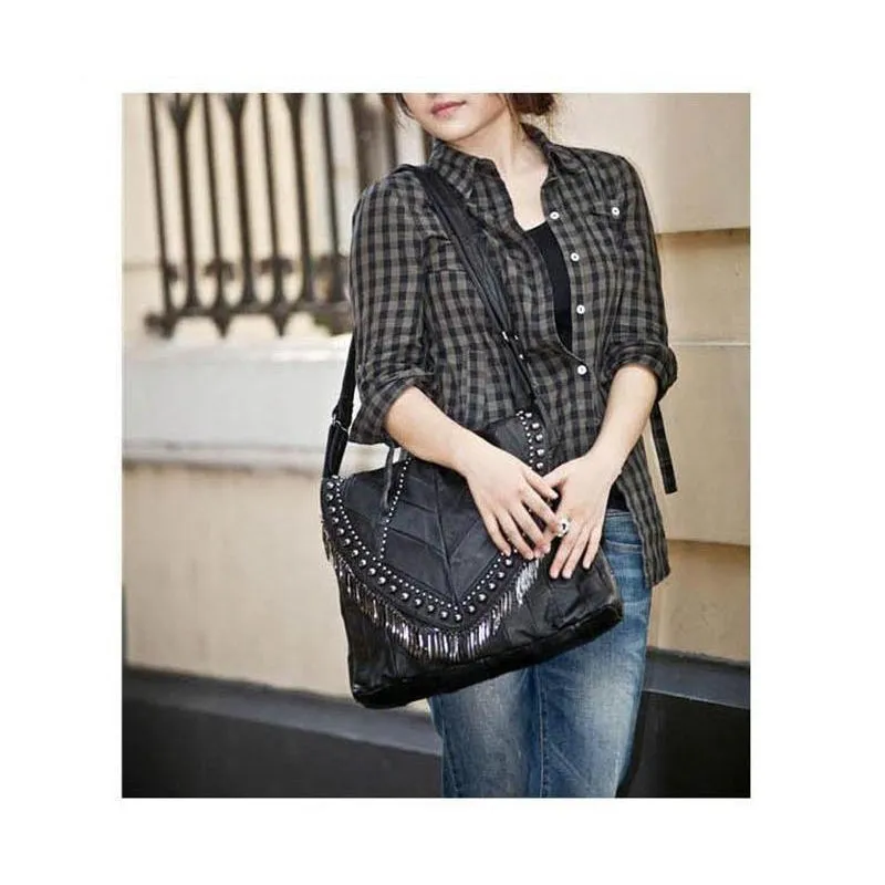 <bold>Tote  / Shoulder Bag <br>Genuine-Leather