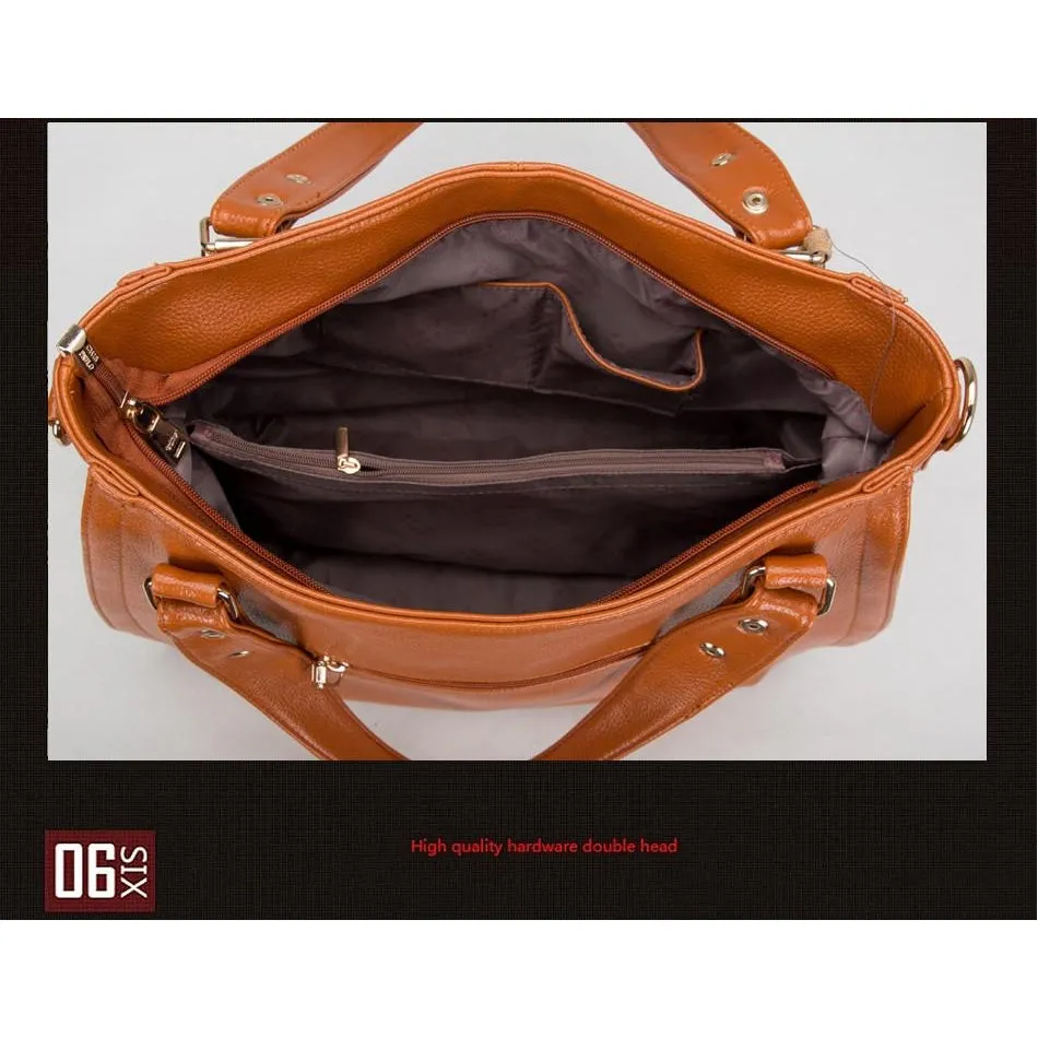 <bold>Tote  / Shoulder Bag <br>Genuine-Leather