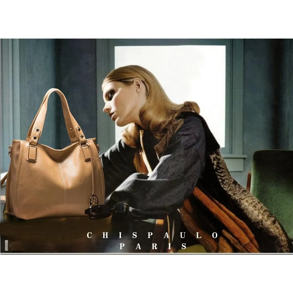 <bold>Tote  / Shoulder Bag <br>Genuine-Leather