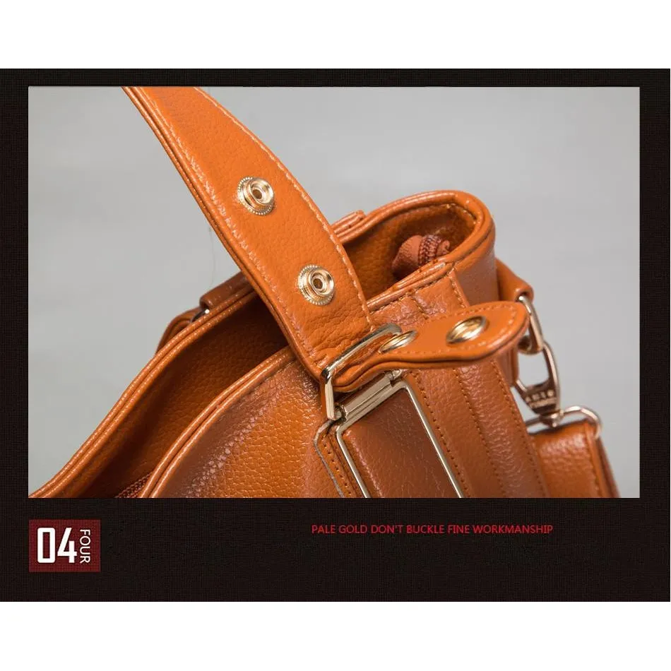 <bold>Tote  / Shoulder Bag <br>Genuine-Leather