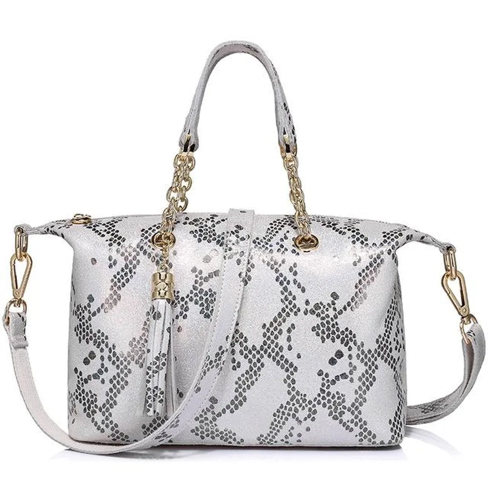 <bold>Tote  / Shoulder Bag <br>Genuine-Leather