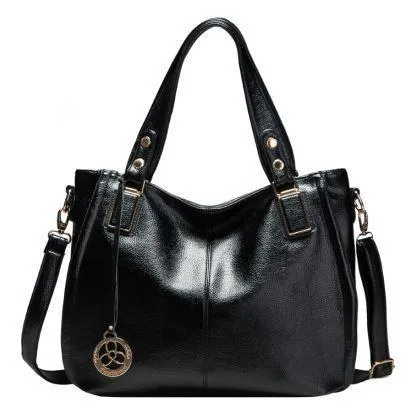 <bold>Tote  / Shoulder Bag <br>Genuine-Leather