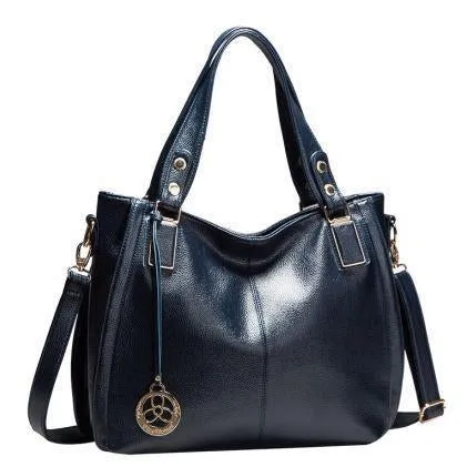 <bold>Tote  / Shoulder Bag <br>Genuine-Leather