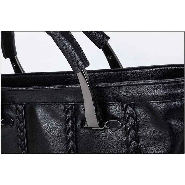 <bold>Tote  / Shoulder Bag <br>Genuine-Leather