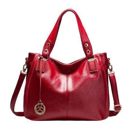 <bold>Tote  / Shoulder Bag <br>Genuine-Leather