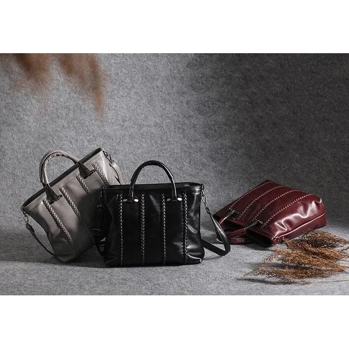<bold>Tote  / Shoulder Bag <br>Genuine-Leather