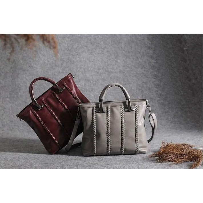 <bold>Tote  / Shoulder Bag <br>Genuine-Leather