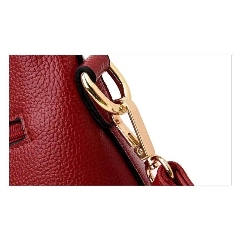 <bold>Tote  / Shoulder Bag <br>Genuine-Leather