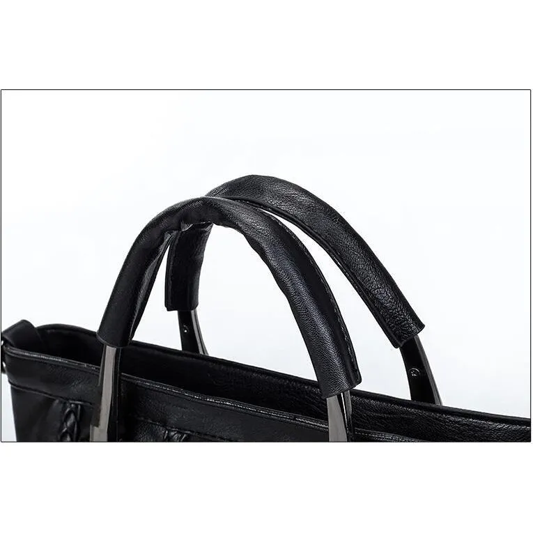 <bold>Tote  / Shoulder Bag <br>Genuine-Leather