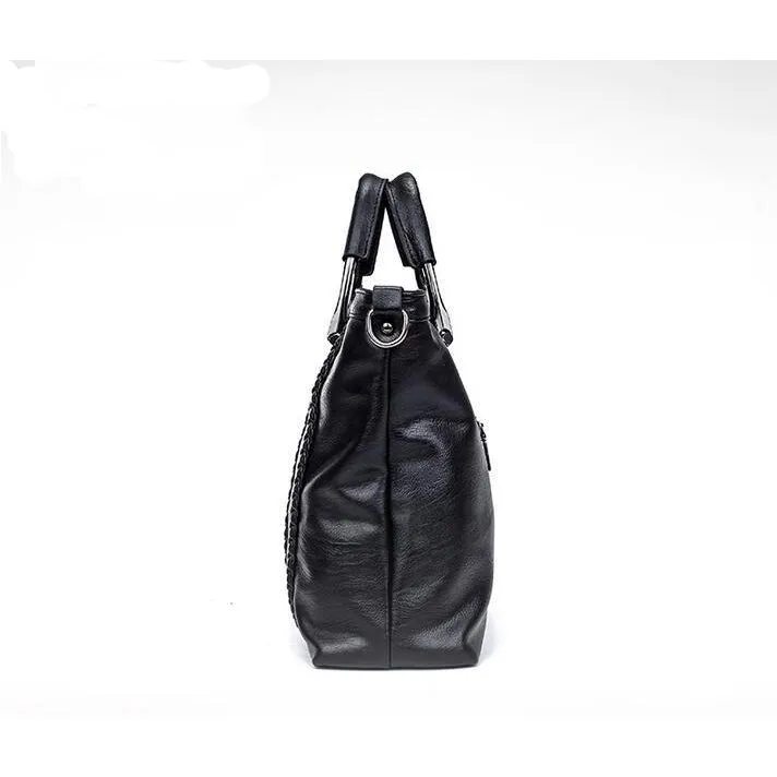 <bold>Tote  / Shoulder Bag <br>Genuine-Leather