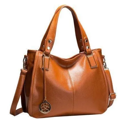 <bold>Tote  / Shoulder Bag <br>Genuine-Leather