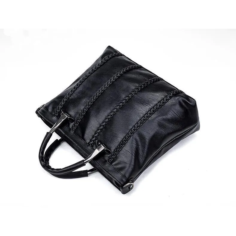 <bold>Tote  / Shoulder Bag <br>Genuine-Leather