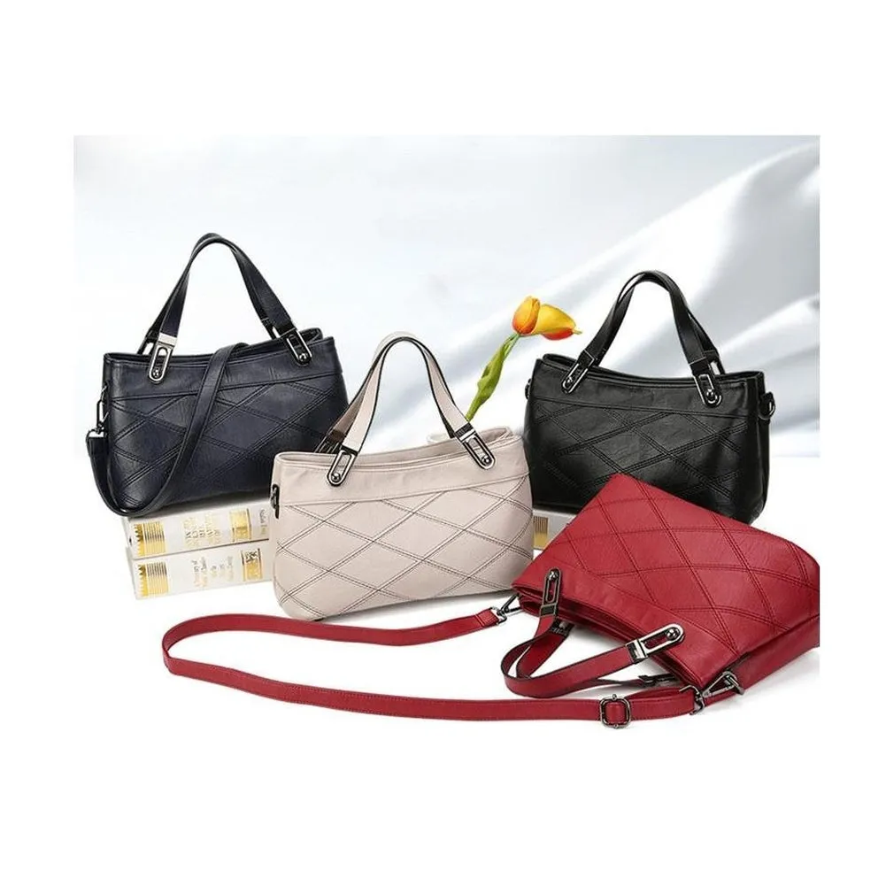 <bold>Tote  / Shoulder  Bag  <br>Vegan-Leather