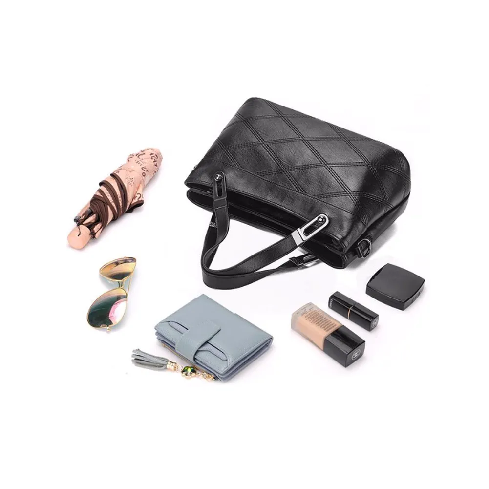 <bold>Tote  / Shoulder  Bag  <br>Vegan-Leather