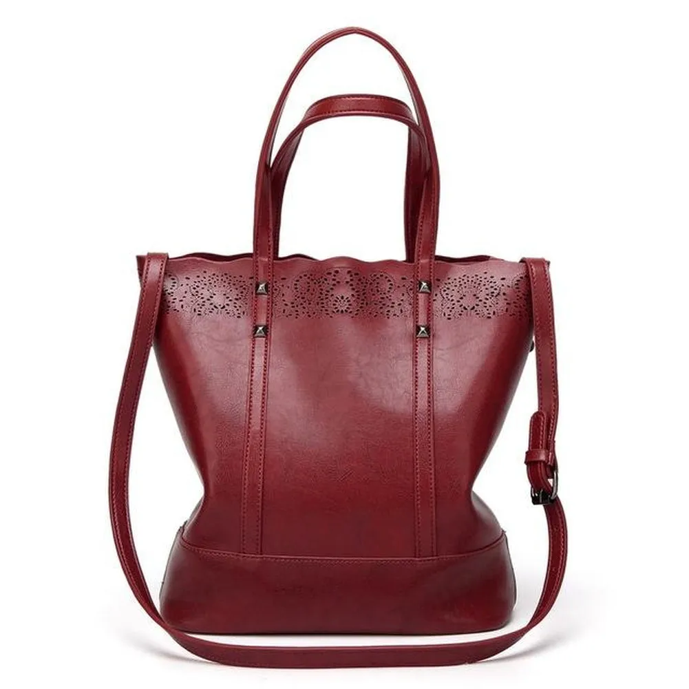<bold>Tote / Shoulder Bag  <br>Vegan-Leather