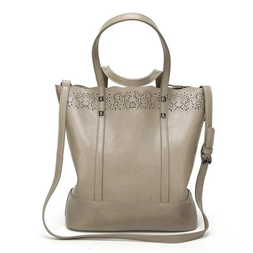<bold>Tote / Shoulder Bag  <br>Vegan-Leather