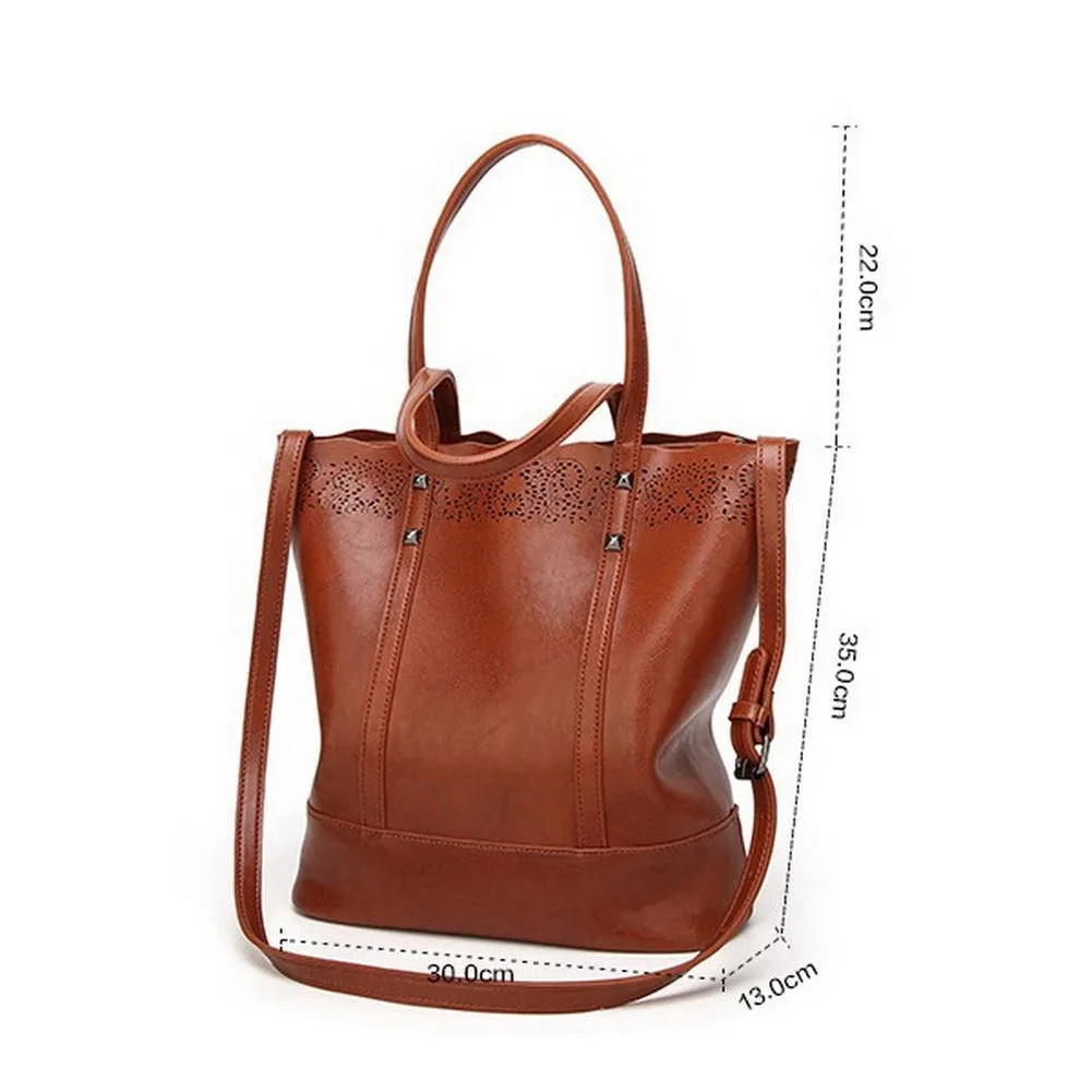 <bold>Tote / Shoulder Bag  <br>Vegan-Leather