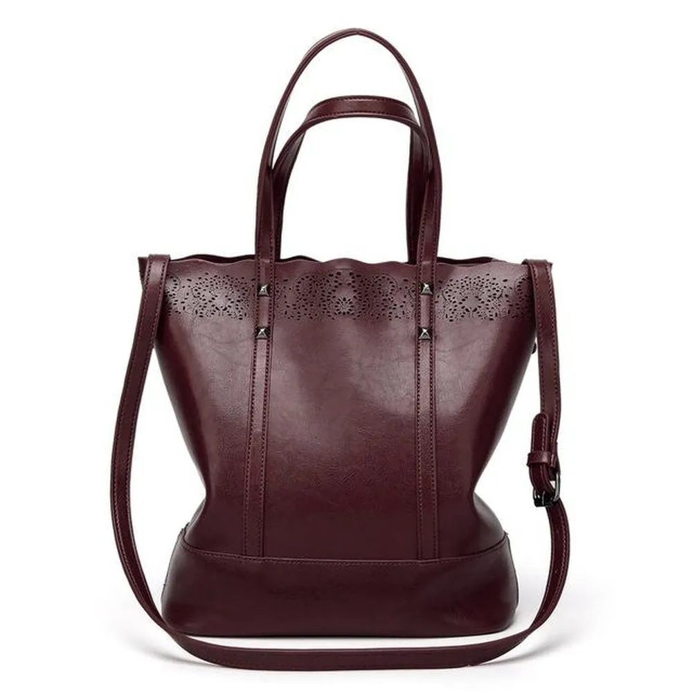 <bold>Tote / Shoulder Bag  <br>Vegan-Leather