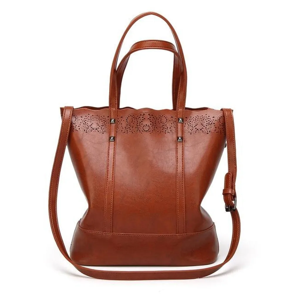 <bold>Tote / Shoulder Bag  <br>Vegan-Leather