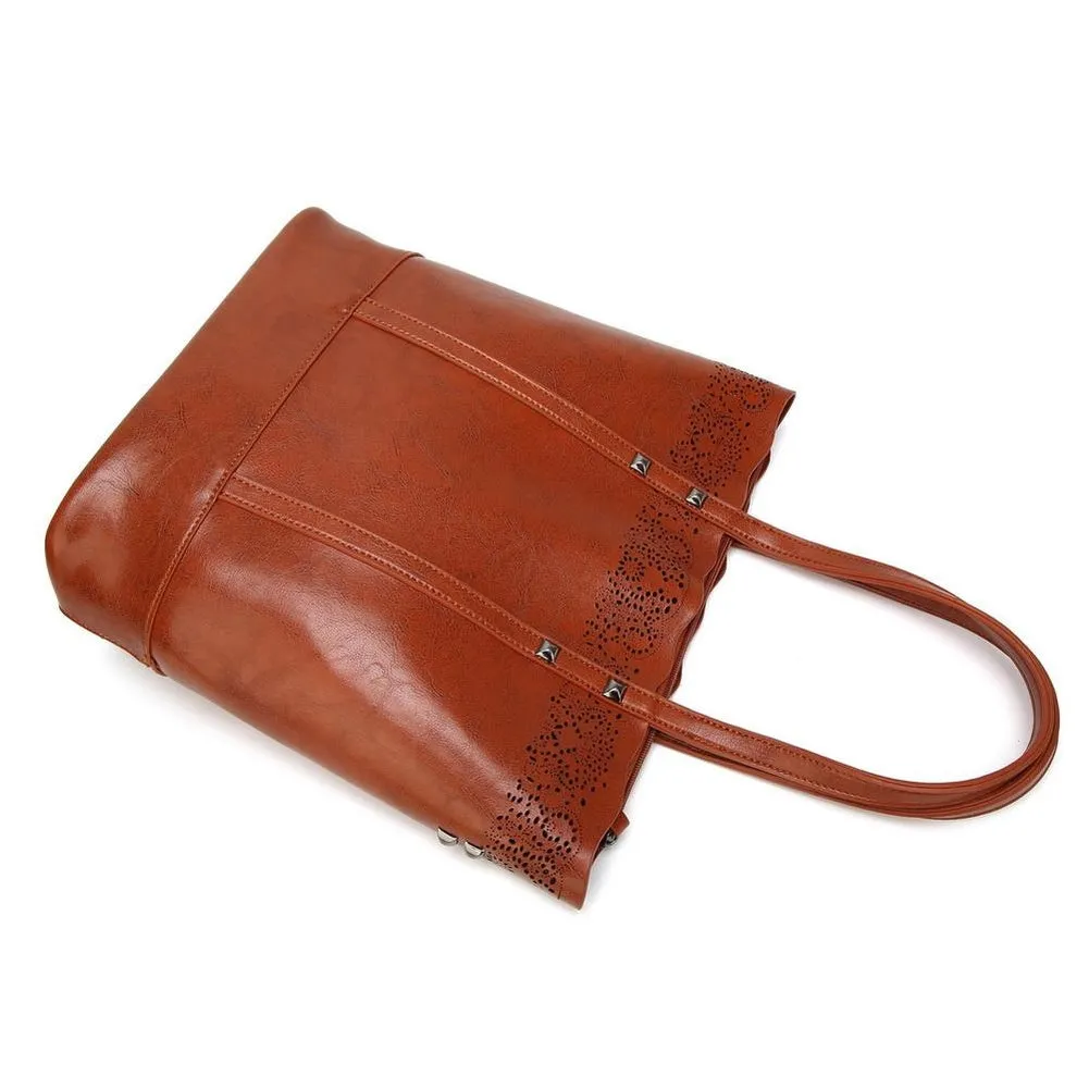<bold>Tote / Shoulder Bag  <br>Vegan-Leather