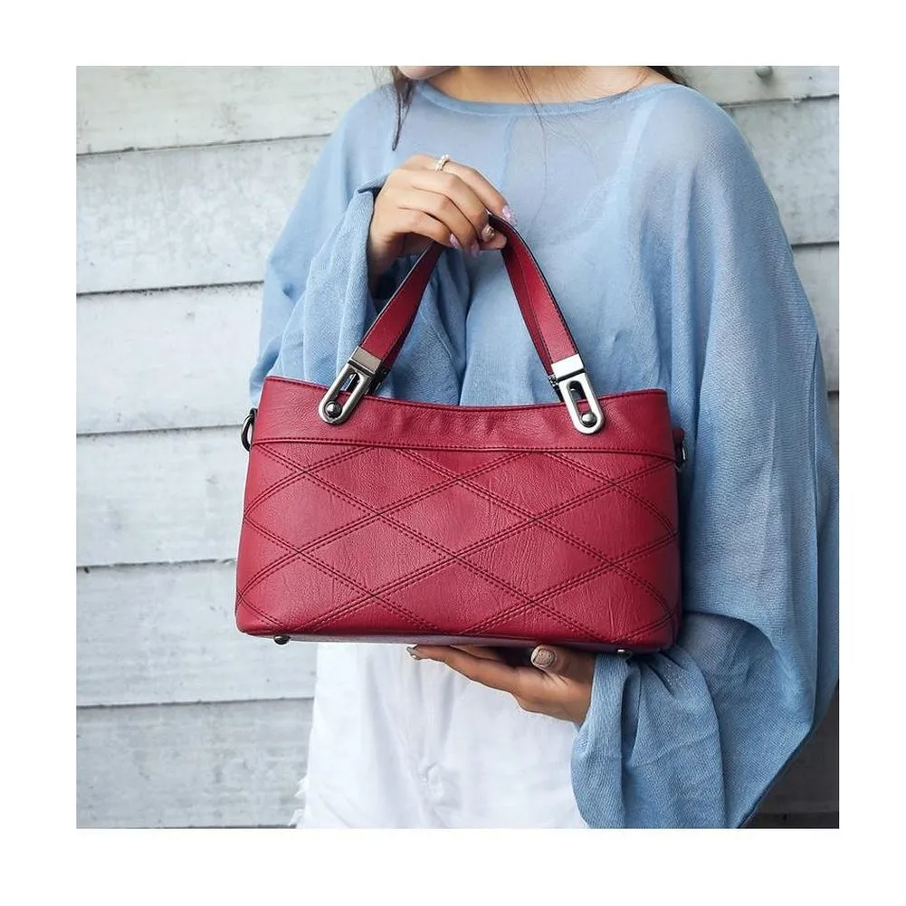 <bold>Tote  / Shoulder  Bag  <br>Vegan-Leather