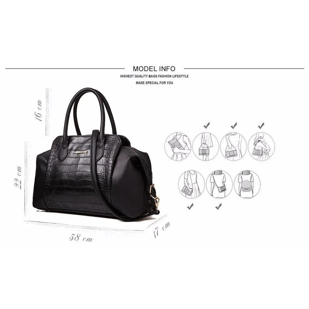 <bold>Tote / Shoulder Bag  <br>Vegan-Leather