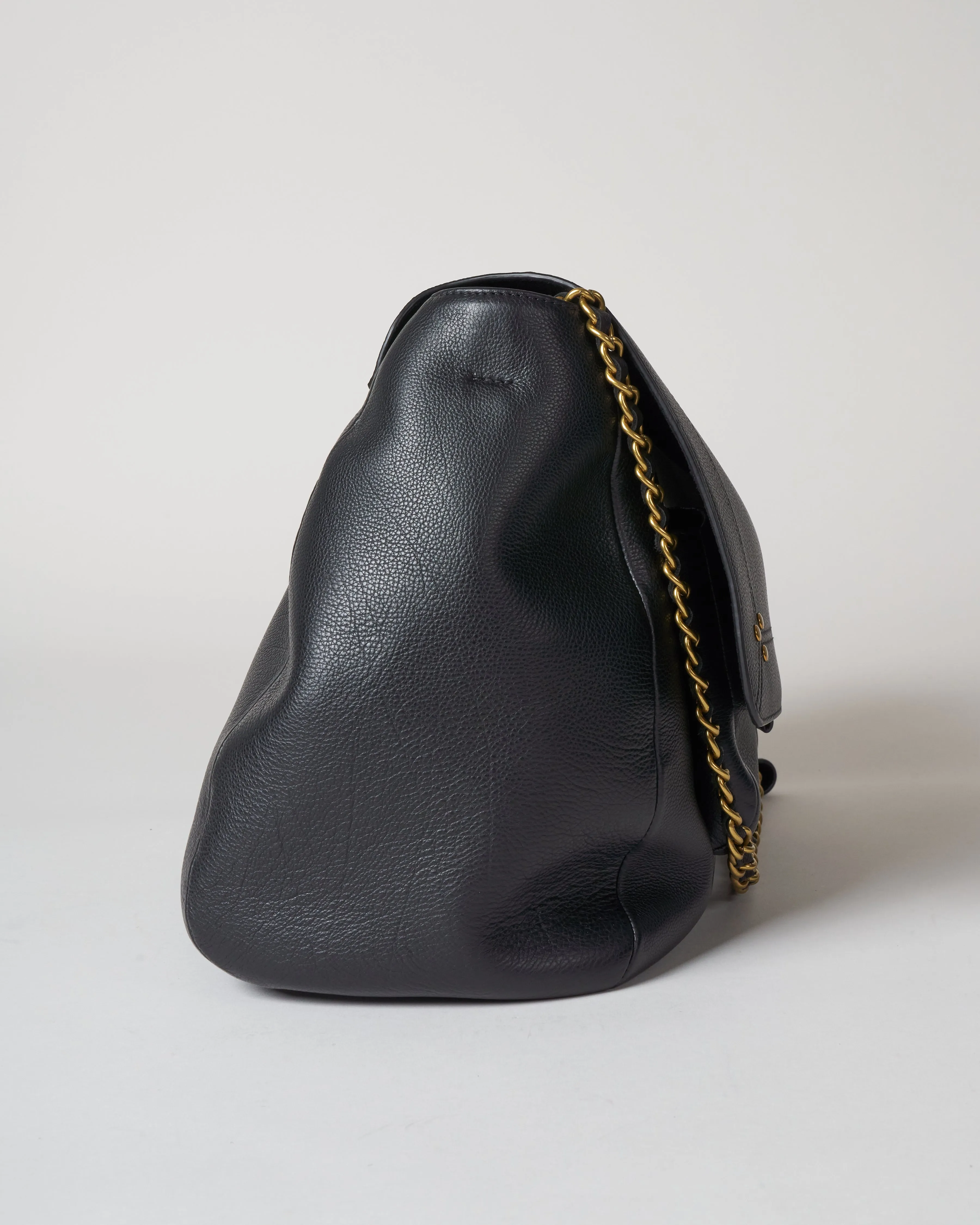 lulu xl shoulder bag - noir brass