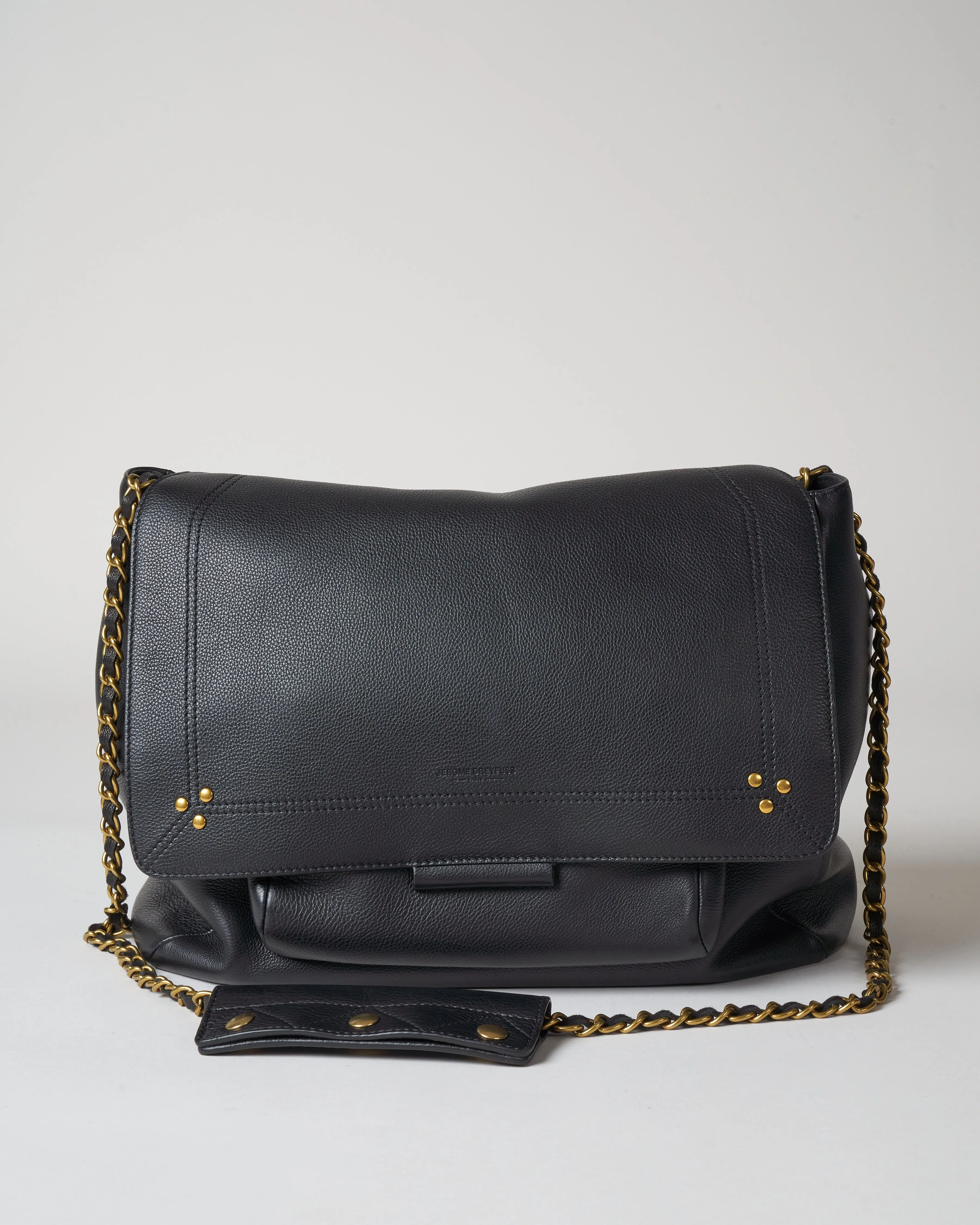 lulu xl shoulder bag - noir brass