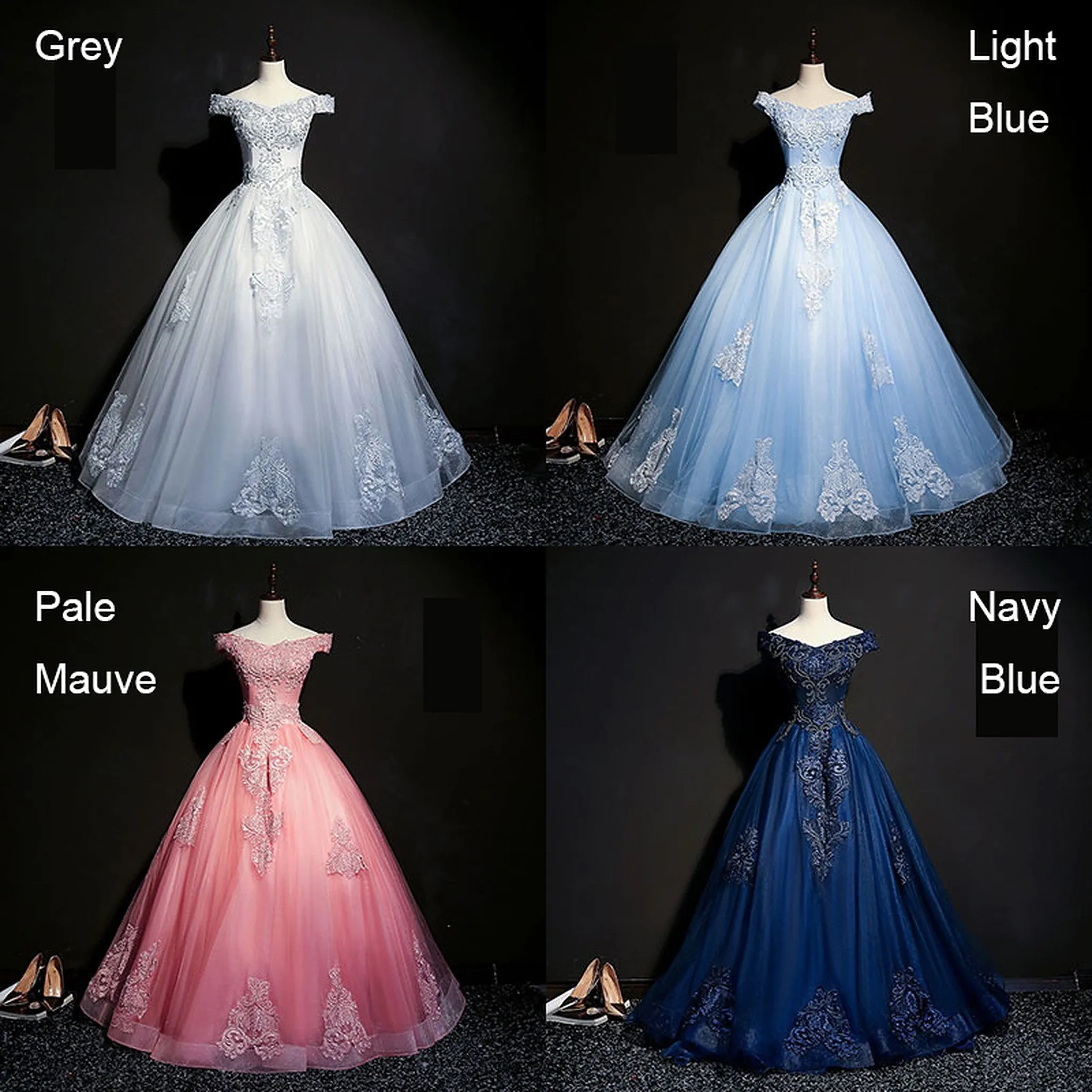 Luxury Beaded Prom, Quinceañera and Evening Party Dress