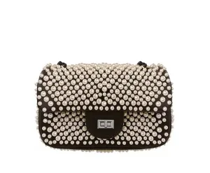 LUXURY BLACK PEARL BAG