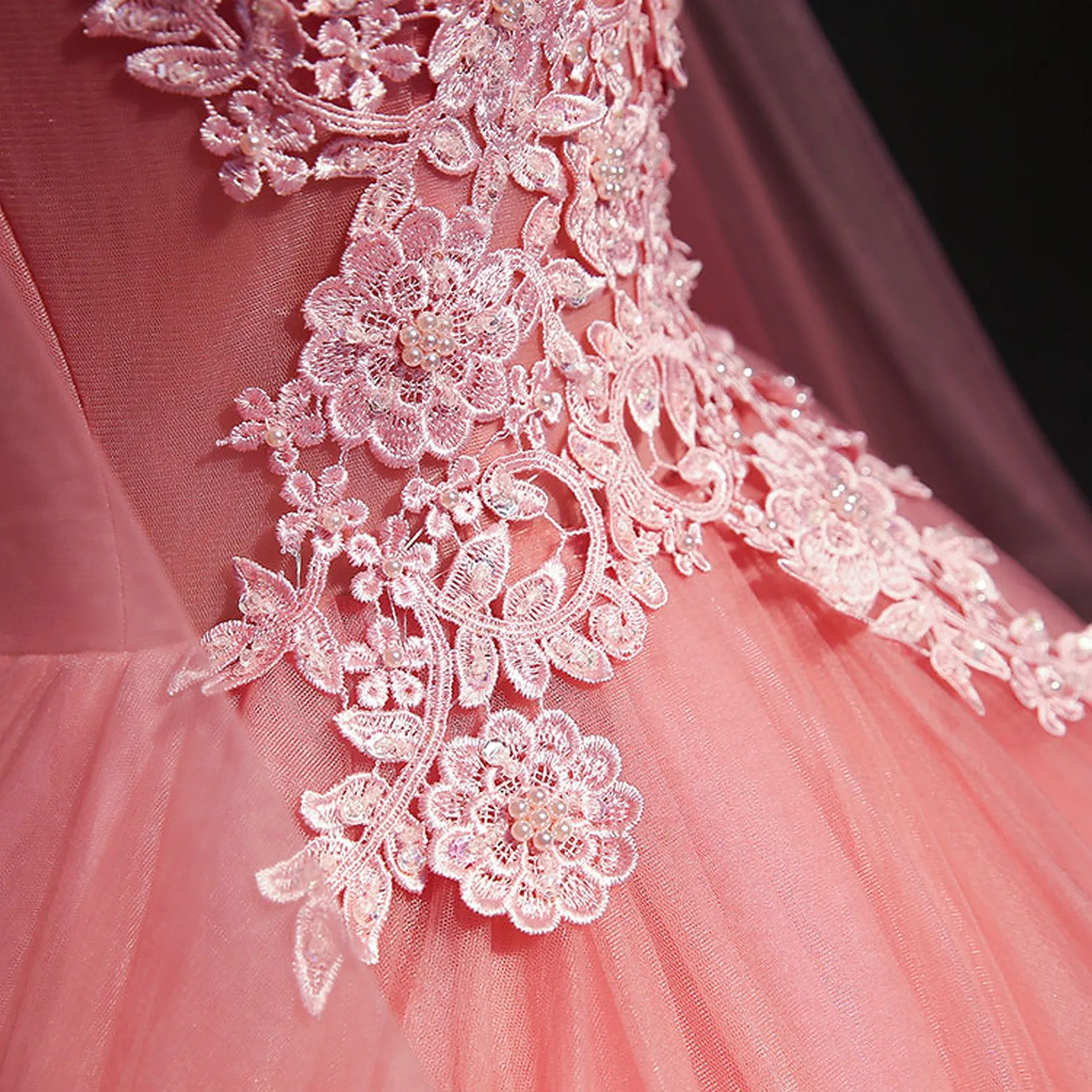 Luxury Lace Quinceañera and Evening Party Dress