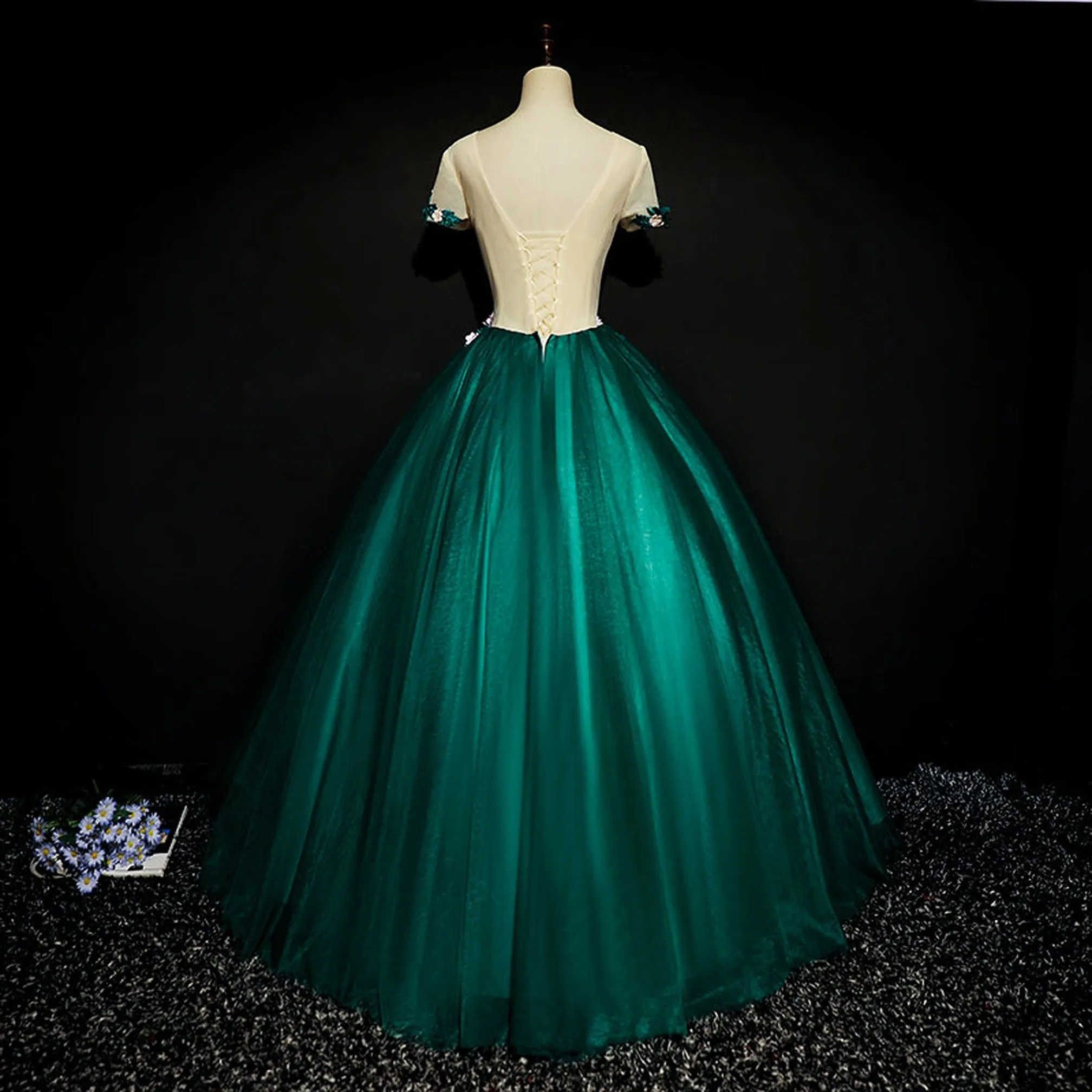 Luxury Lace Quinceañera and Evening Party Dress