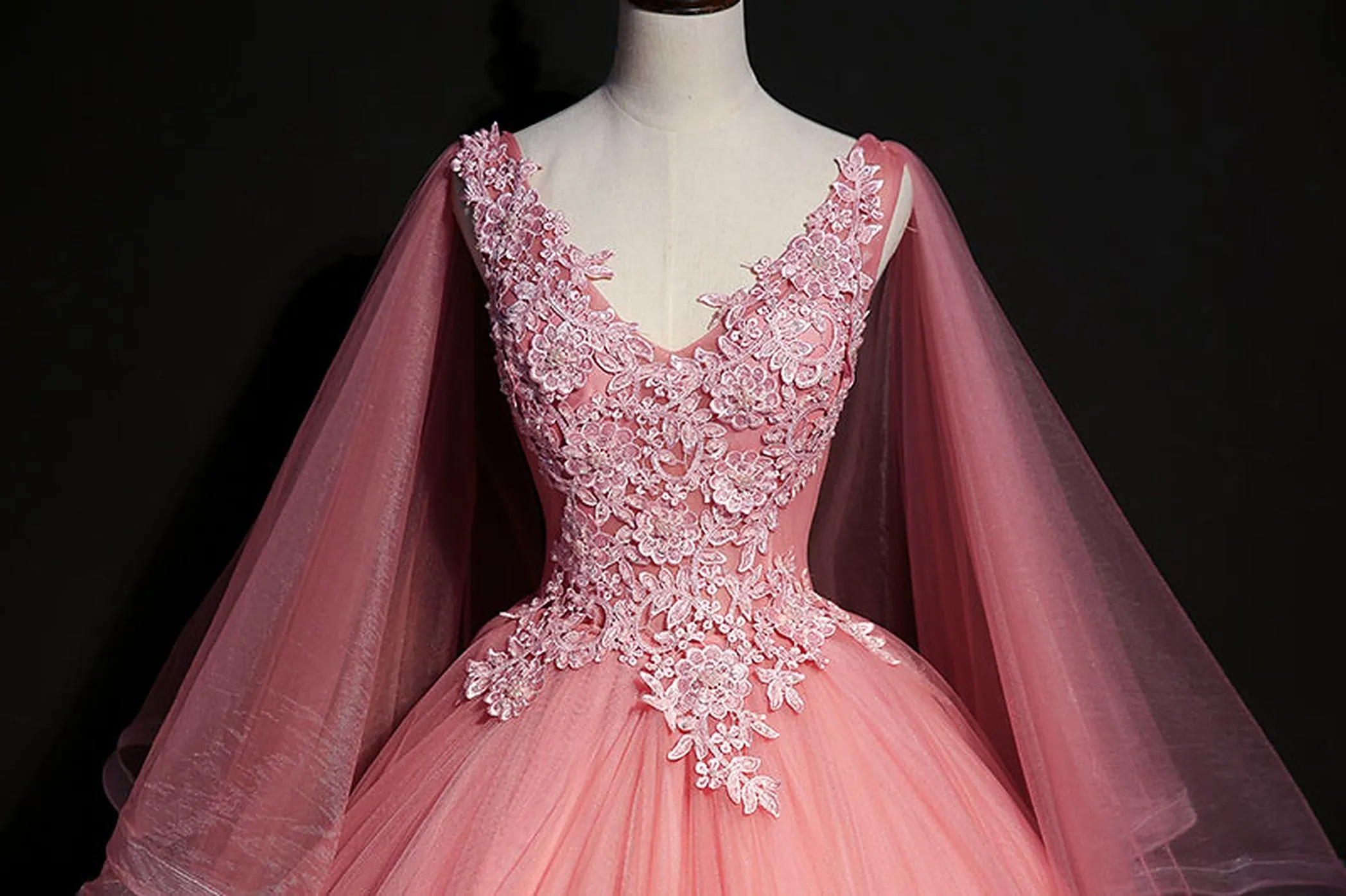 Luxury Lace Quinceañera and Evening Party Dress