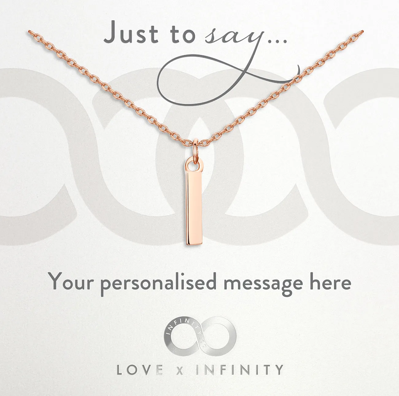 LXI Alphabet Pendant 'I'