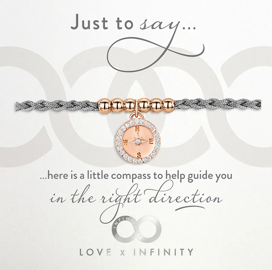 LXI Compass Friendship Bracelet