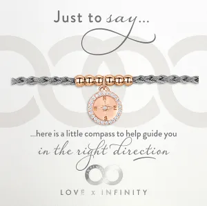 LXI Compass Friendship Bracelet