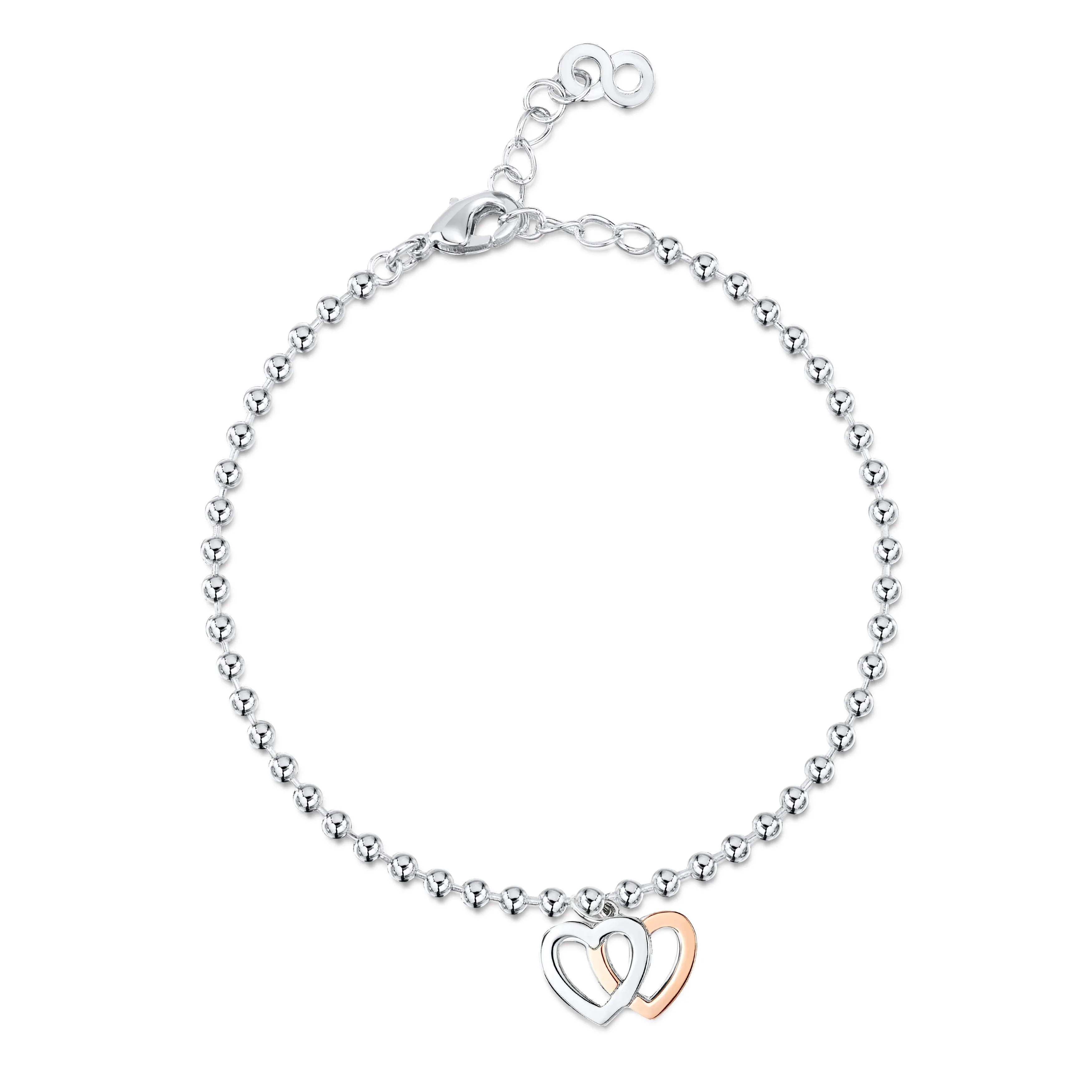 LXI Double Heart Bracelet