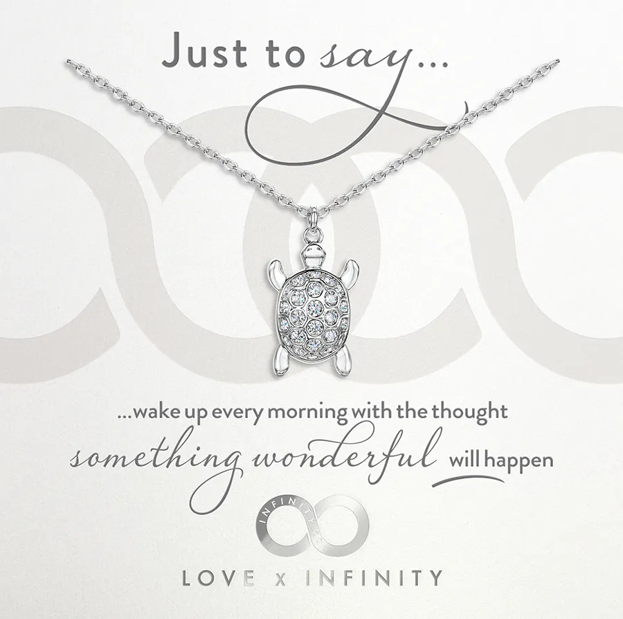 LXI Pave Sea Turtle Pendant