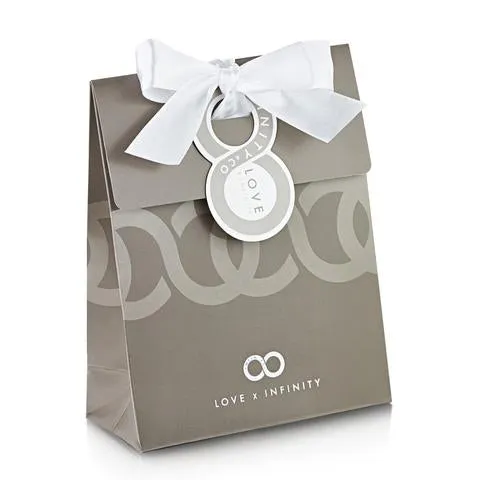 LXI Polished Heart Halo Pendant Rose Gold