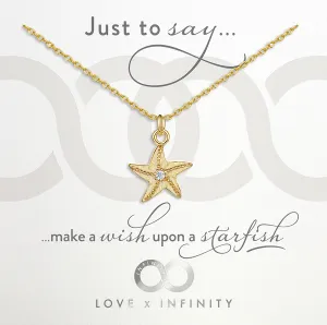 LXI Starfish Pendant - Gold