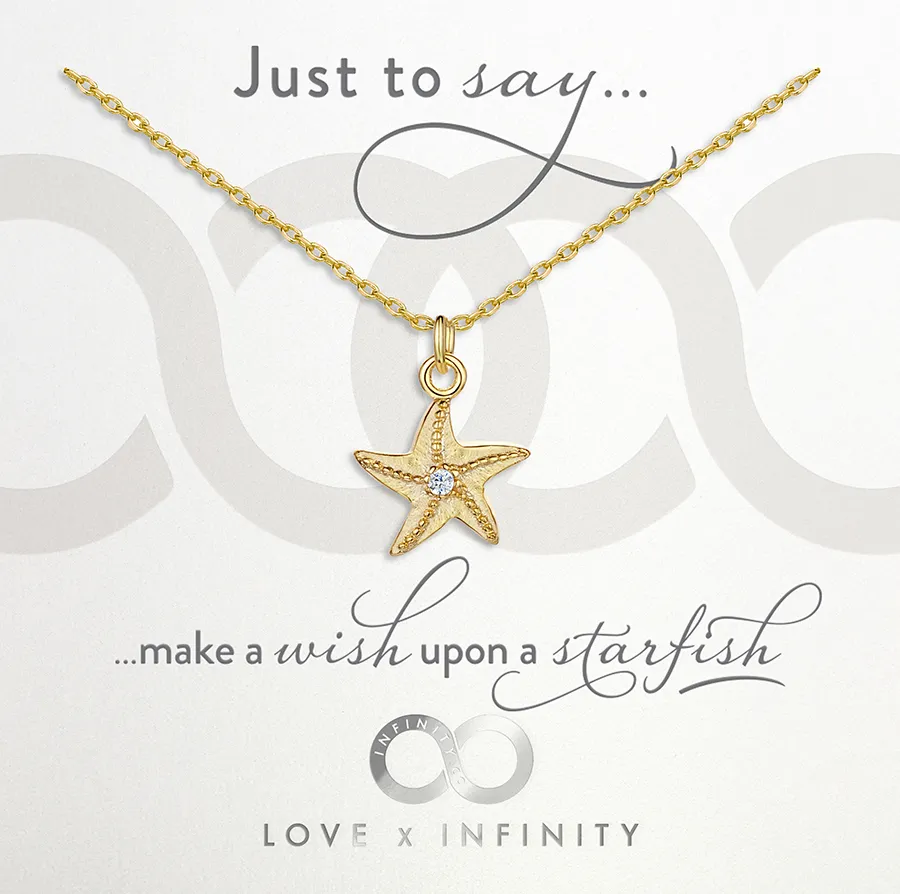 LXI Starfish Pendant - Gold