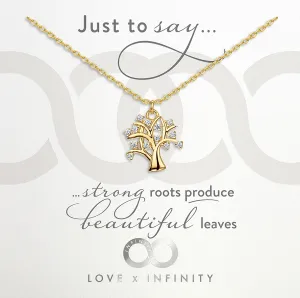 LXI Tree Of Life Pendant- Gold