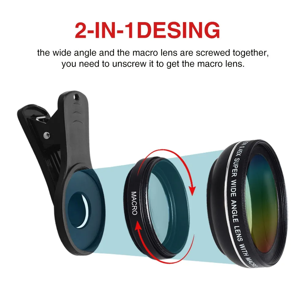 Macro Lens Professional HD Phone Camera